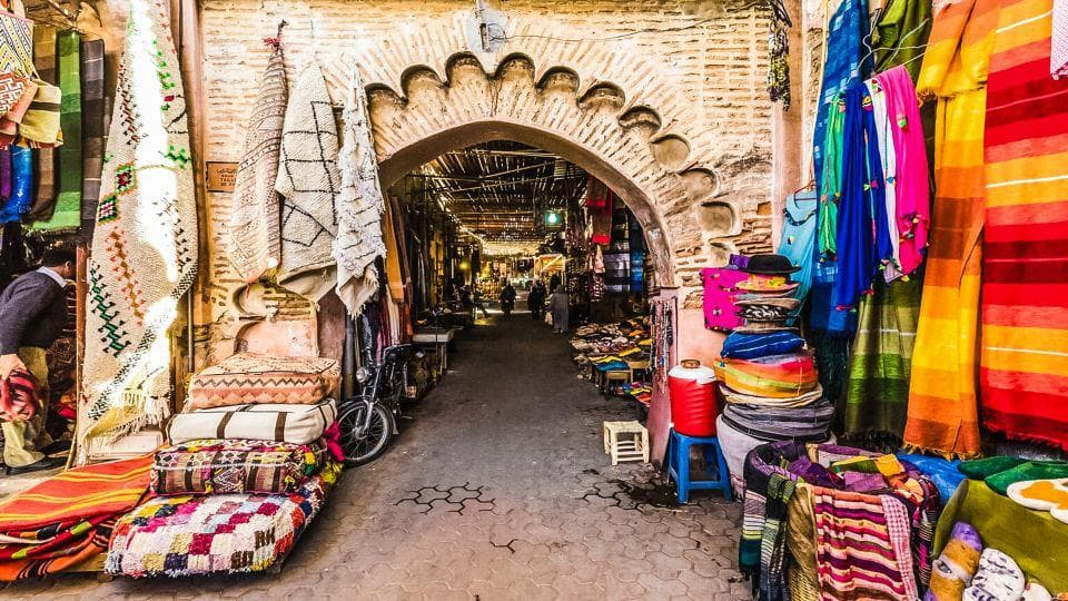 Vibrant Marrakech Medina Markets
