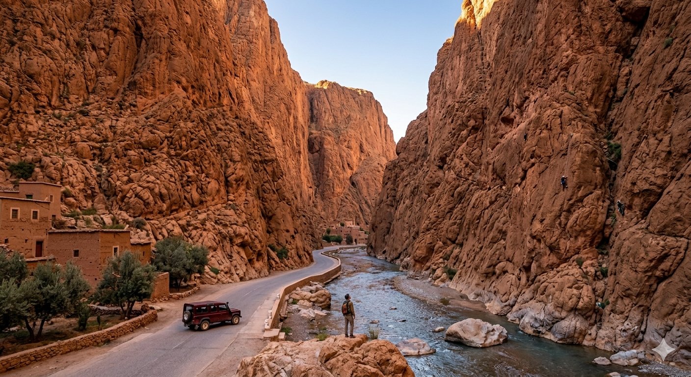 Aït Ben Haddou and Dades Valley Morocco – UNESCO kasbah and canyon road